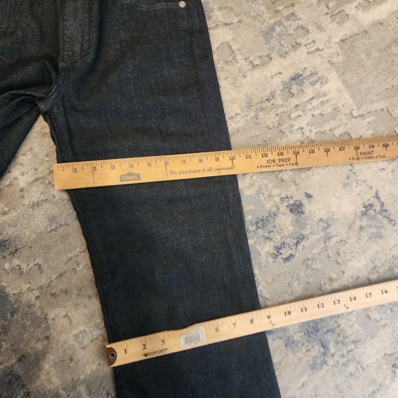 NWT AG Carine Trouser Leg Jeans Cotton Lyocell Women's size 28 darkwash - Picture 8 of 15